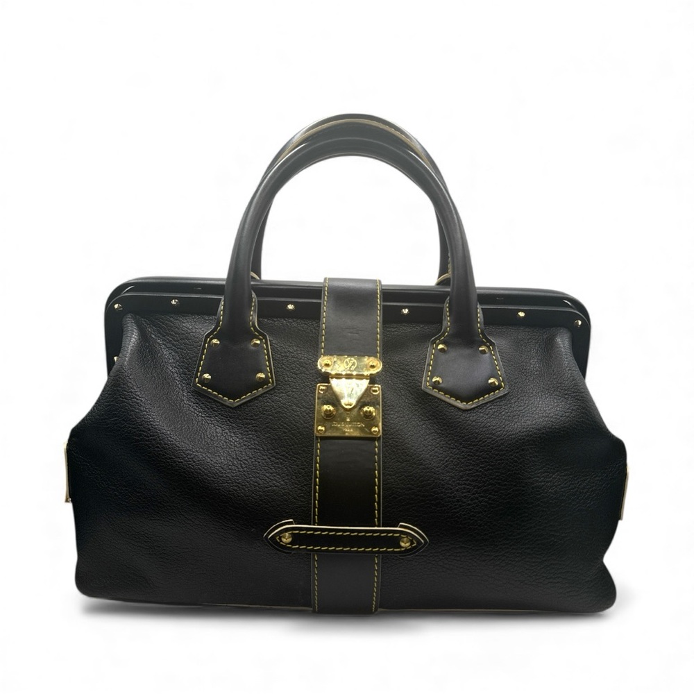 Louis Vuitton Black Leather Suhali L’Ingénieux PM Satchel